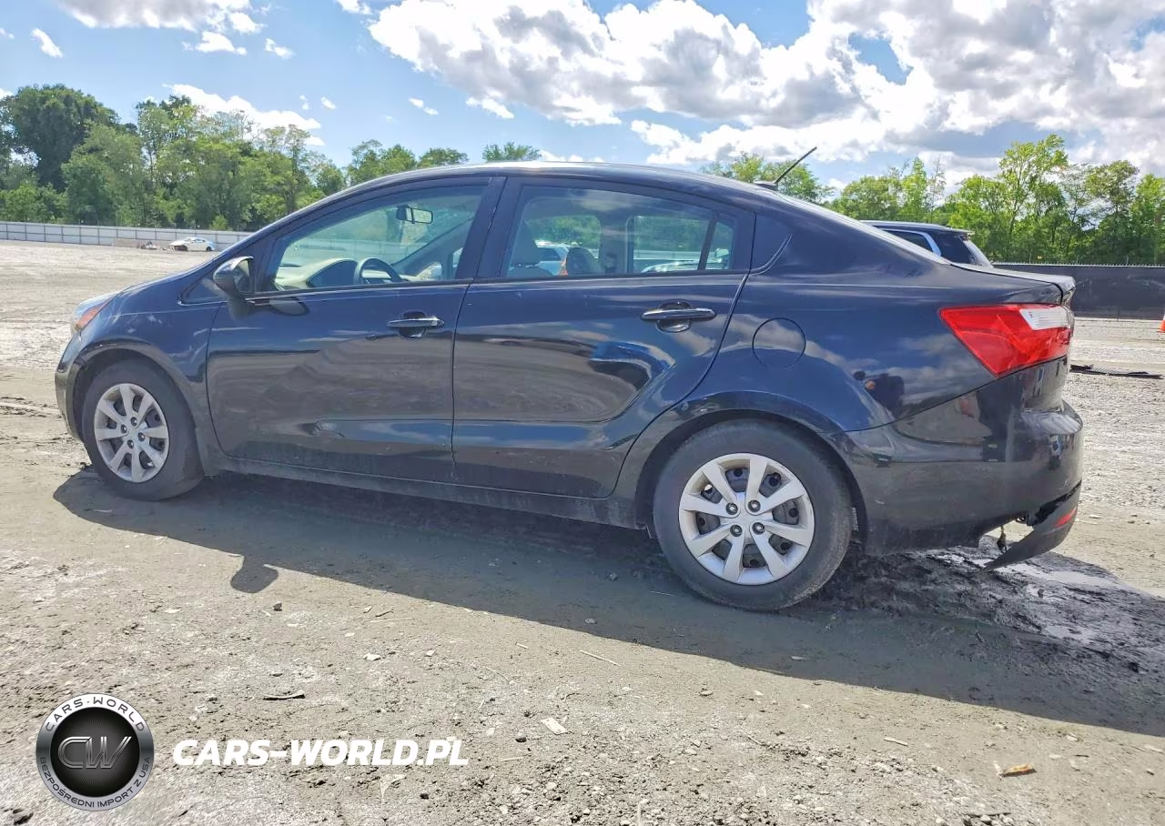 2012 Kia Rio Lx VIN:KNADM4A31C6047588 - 2