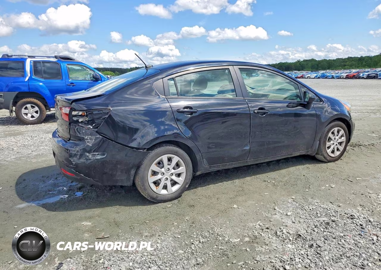 2012 Kia Rio Lx VIN:KNADM4A31C6047588 - 3