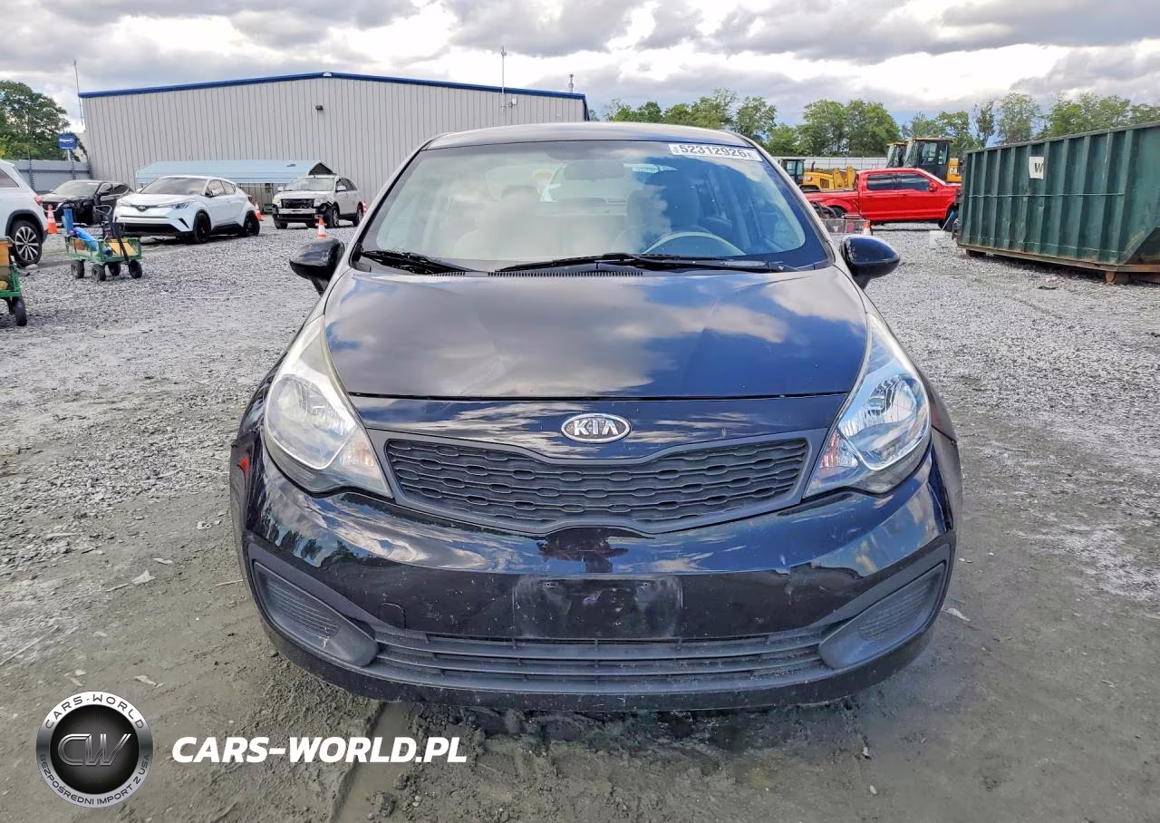2012 Kia Rio Lx VIN:KNADM4A31C6047588 - 5