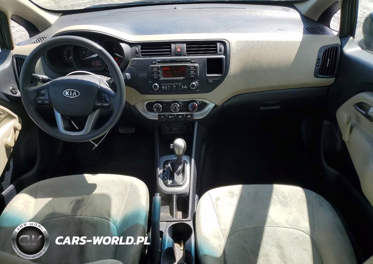 2012 Kia Rio Lx VIN:KNADM4A31C6047588 - 8