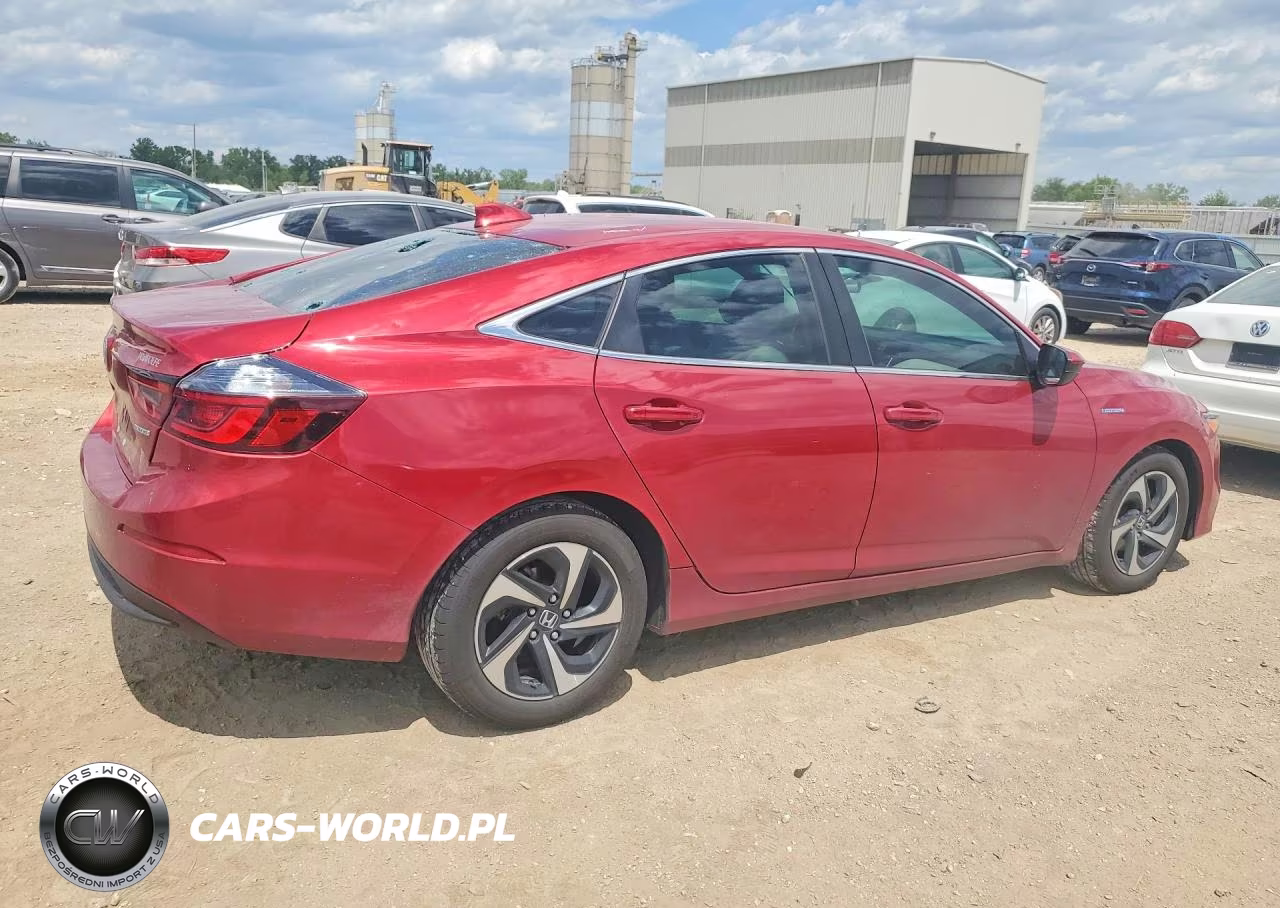 2022 Honda Insight Ex VIN:19XZE4F59NE003352 - 3