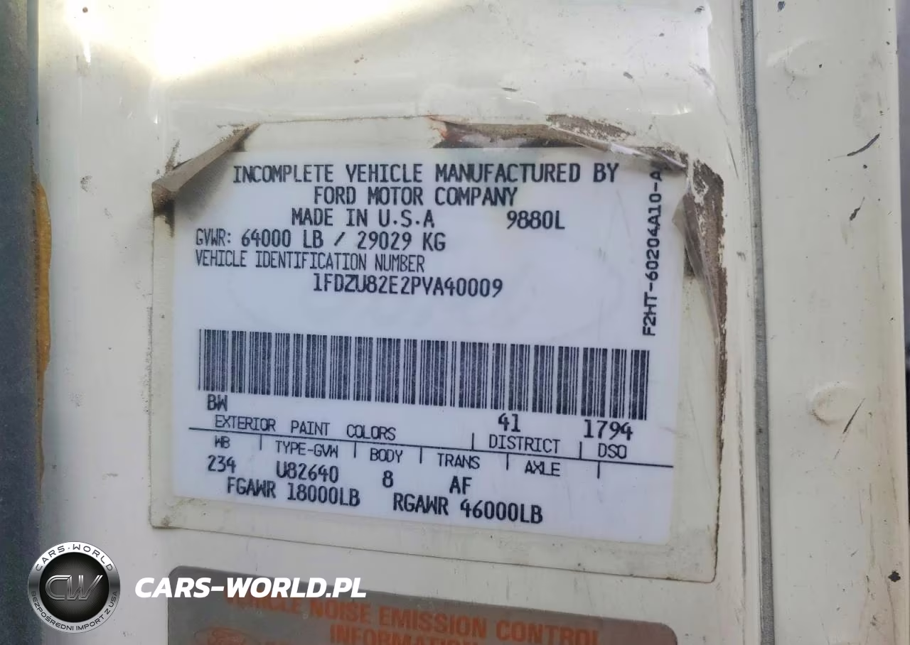 1993 Ford L-Series L - Tank Truck VIN:1FDZU82E2PVA40009 - 12