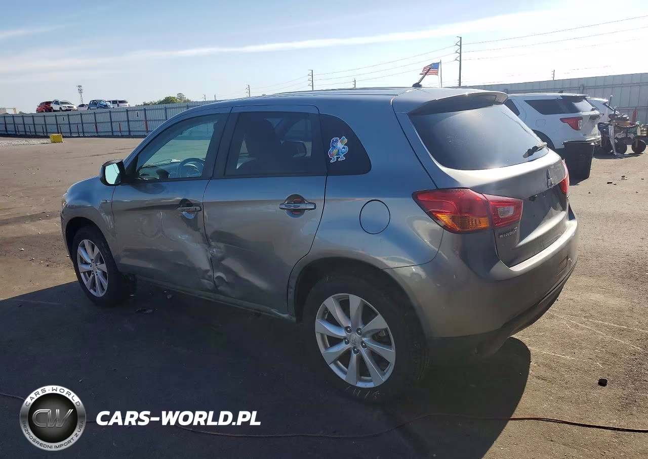2013 Mitsubishi Outlander Sport Es VIN:4A4AP3AU1DE014638 - 2