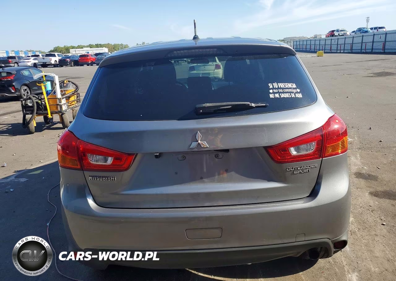 2013 Mitsubishi Outlander Sport Es VIN:4A4AP3AU1DE014638 - 6
