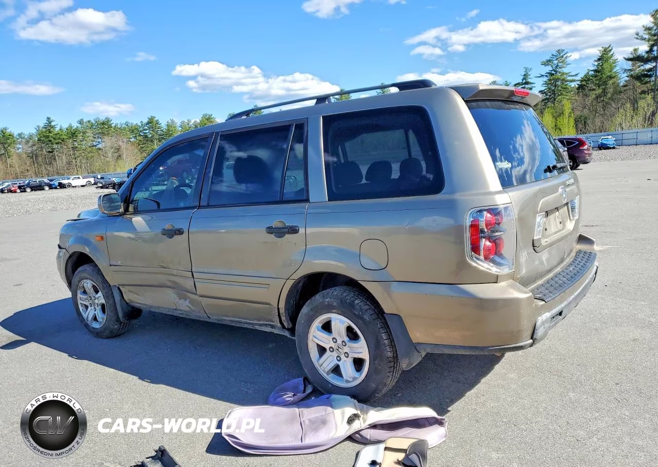 2008 Honda Pilot Vp VIN:5FNYF28218B025800 - 2