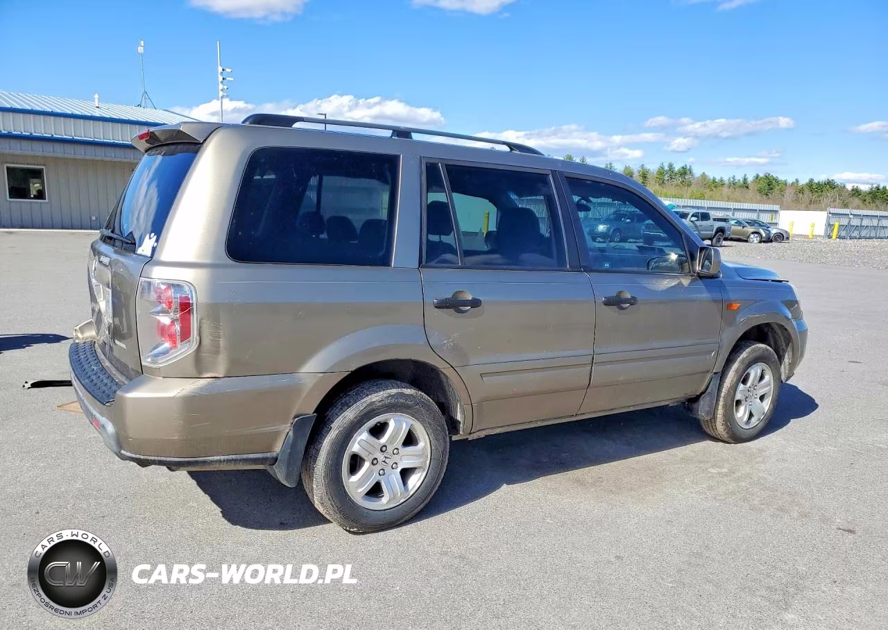 2008 Honda Pilot Vp VIN:5FNYF28218B025800 - 3