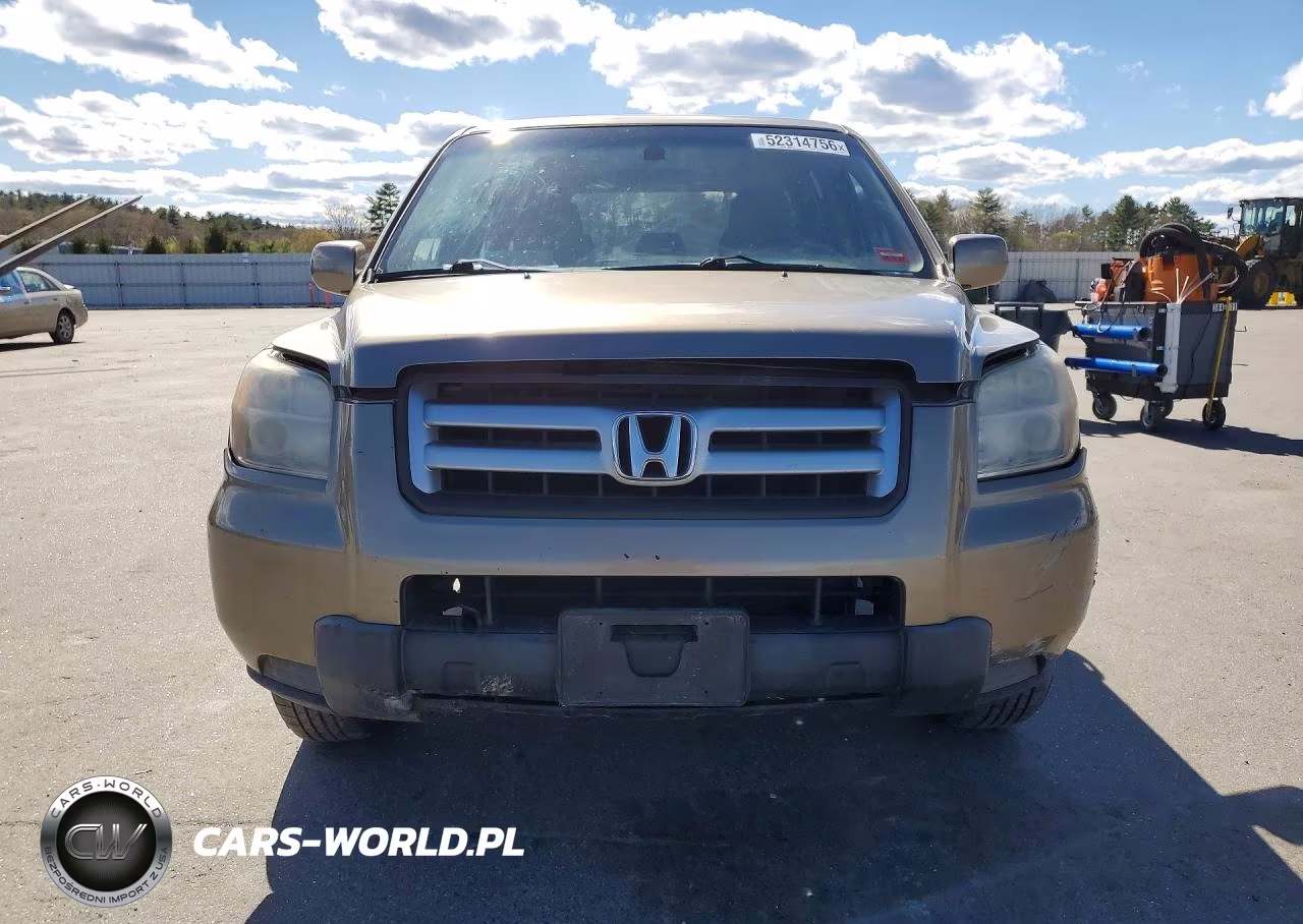 2008 Honda Pilot Vp VIN:5FNYF28218B025800 - 5