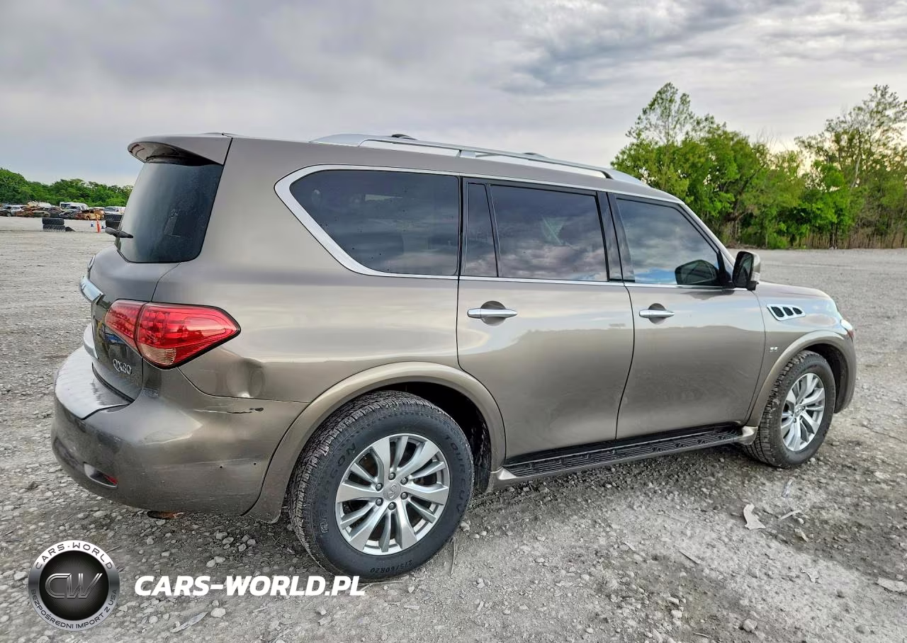 2017 Infiniti Qx80 Base VIN:JN8AZ2NE3H9158242 - 3