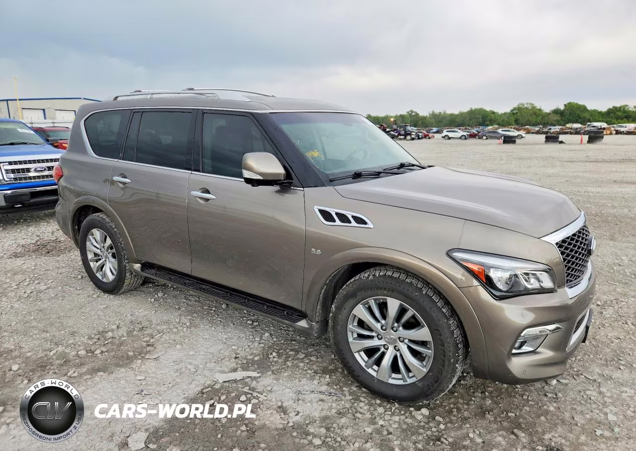 2017 Infiniti Qx80 Base VIN:JN8AZ2NE3H9158242 - 4