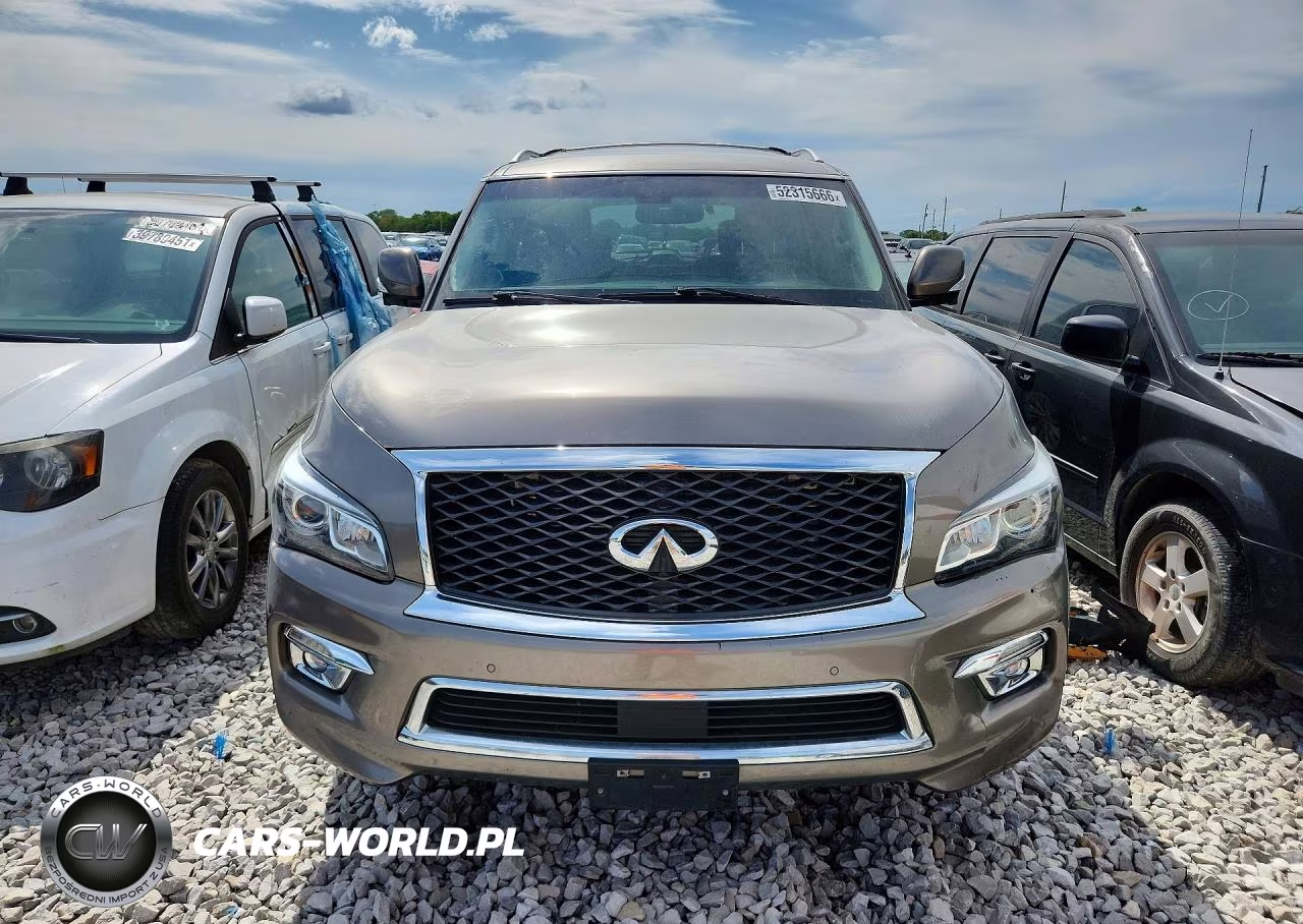 2017 Infiniti Qx80 Base VIN:JN8AZ2NE3H9158242 - 5