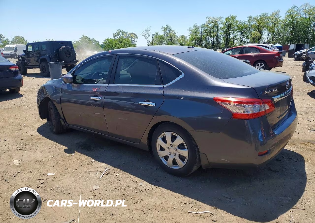 2013 Nissan Sentra S VIN:3N1AB7AP8DL780120 - 2