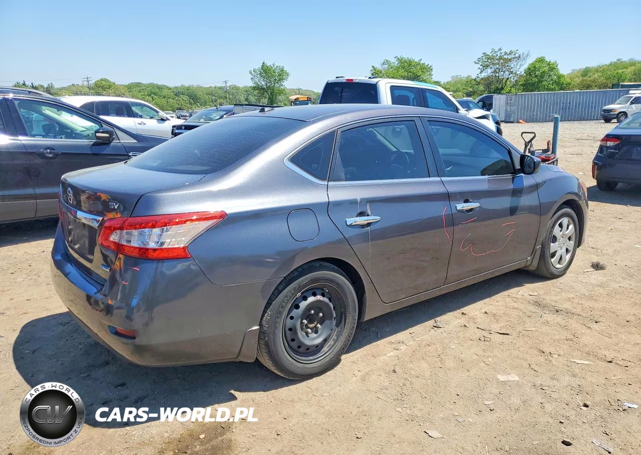 2013 Nissan Sentra S VIN:3N1AB7AP8DL780120 - 3