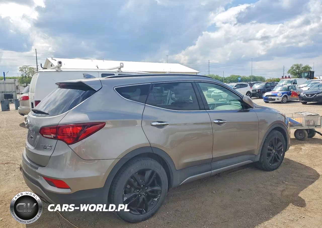 2017 Hyundai Santa Fe Sport 2.0T Ultimate VIN:5XYZWDLA6HG489222 - 3