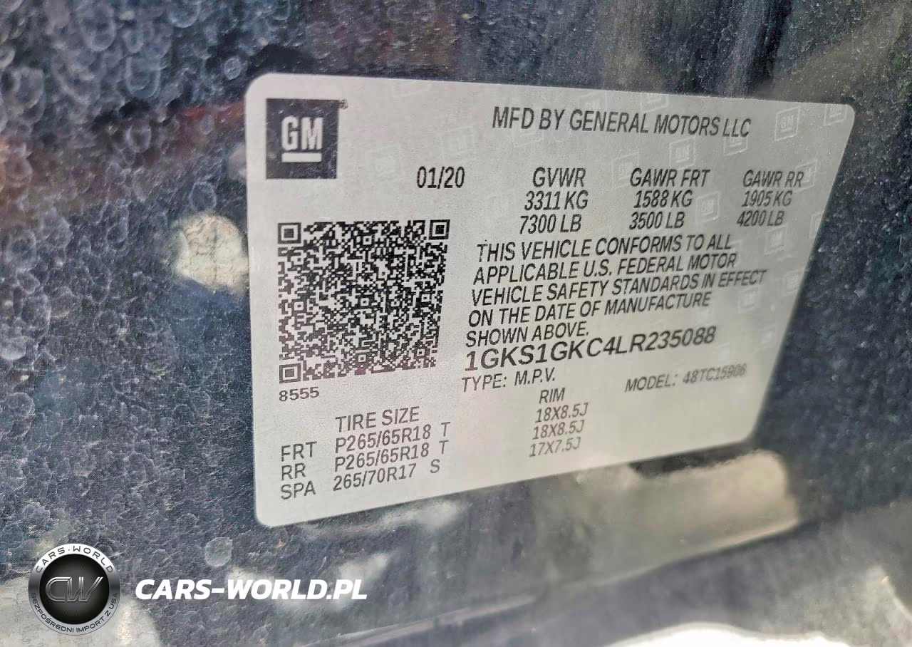 2020 GMC Yukon Xl C1500 Slt VIN:1GKS1GKC4LR235088 - 13