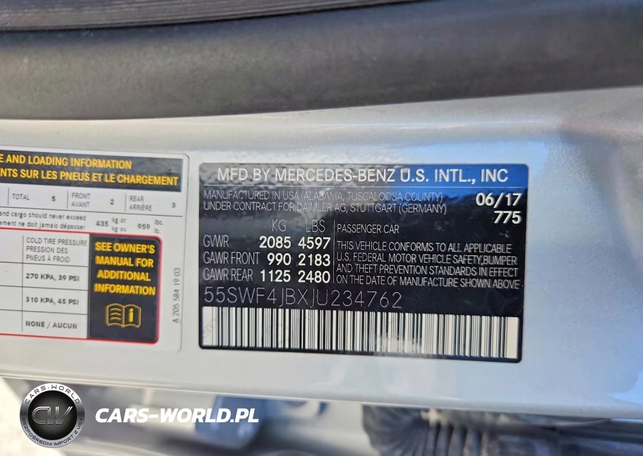 2018 Mercedes-Benz C 300 VIN:55SWF4JBXJU234762 - 12