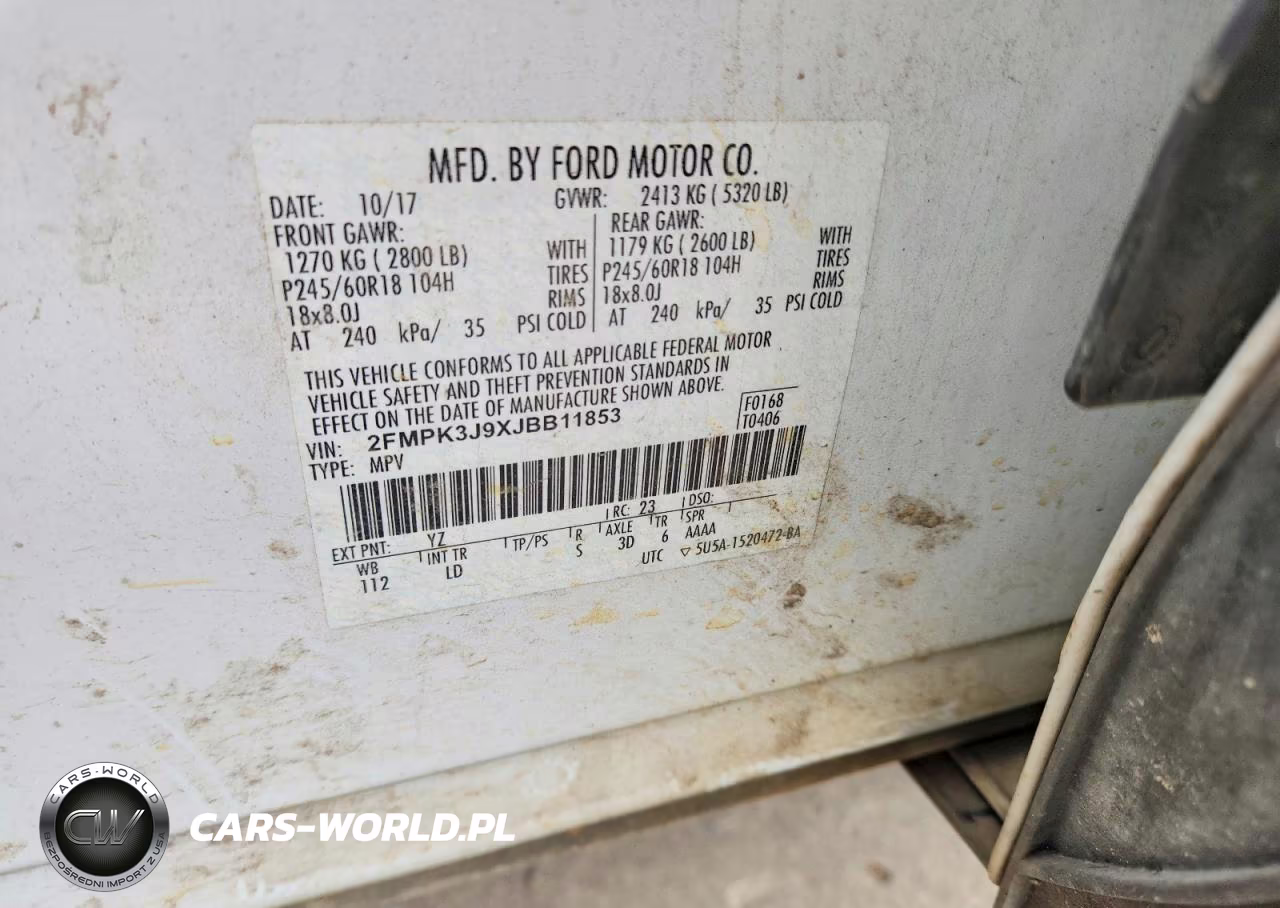 2018 Ford Edge Sel VIN:2FMPK3J9XJBB11853 - 13