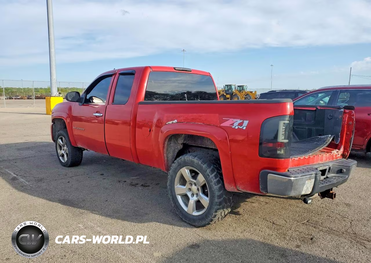 2008 Chevrolet Silverado K1500 VIN:2GCEK19J181218188 - 2