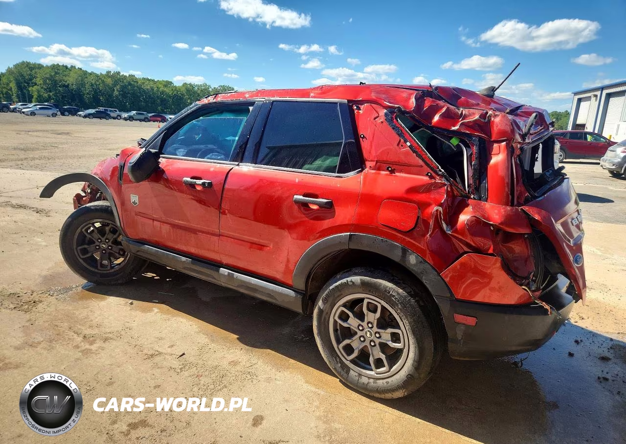 2022 Ford Bronco Sport Big Bend VIN:3FMCR9B66NRD88542 - 2