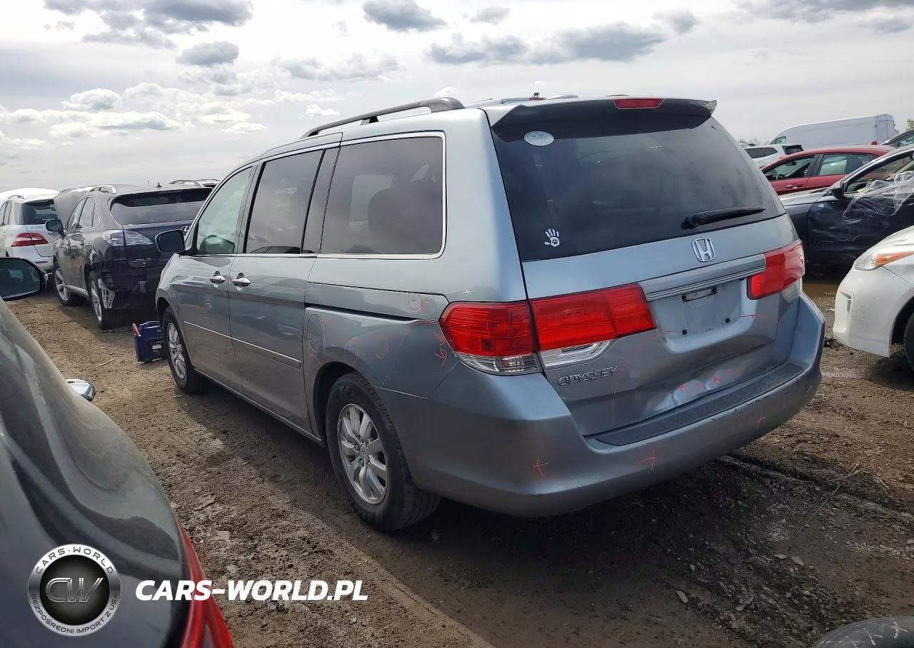 2008 Honda Odyssey Exl VIN:5FNRL38758B011395 - 2