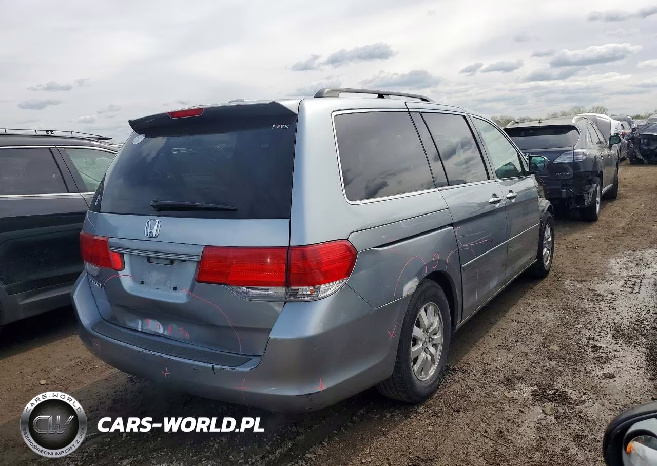 2008 Honda Odyssey Exl VIN:5FNRL38758B011395 - 3