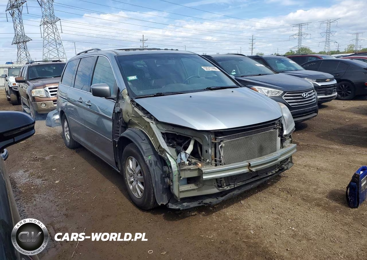 2008 Honda Odyssey Exl VIN:5FNRL38758B011395 - 4