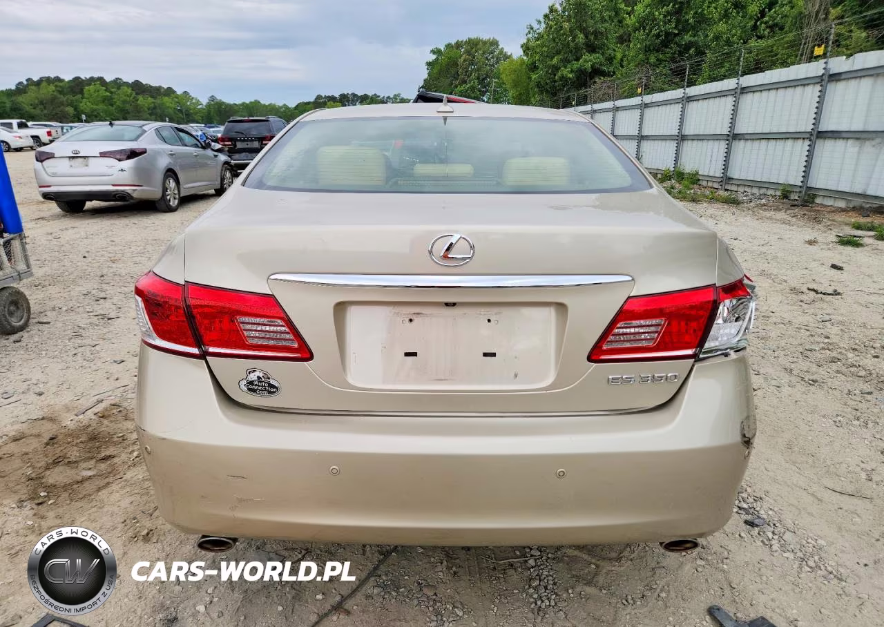 2012 Lexus Es 350 VIN:JTHBK1EG4C2492960 - 6