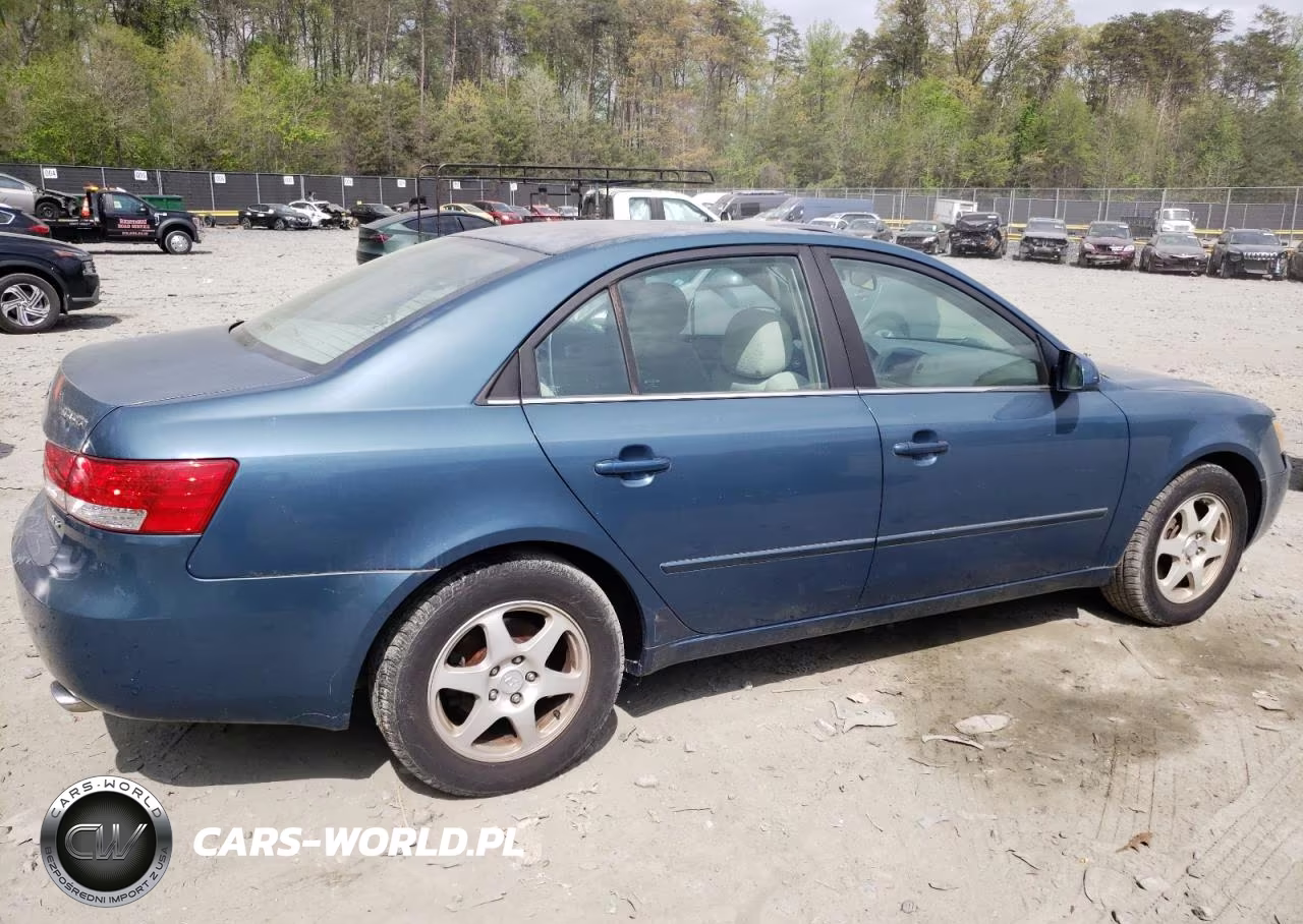 2006 HYUNDAI SONATA GLS VIN:5NPEU46F86H153461 - 3