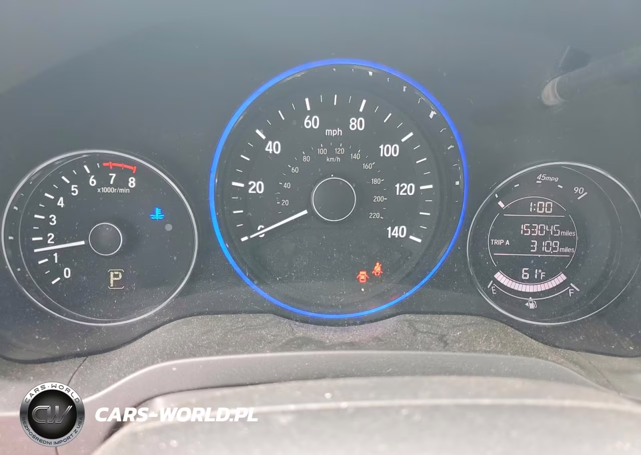 2016 Honda Hr-V Lx VIN:3CZRU6H37GM749604 - 9