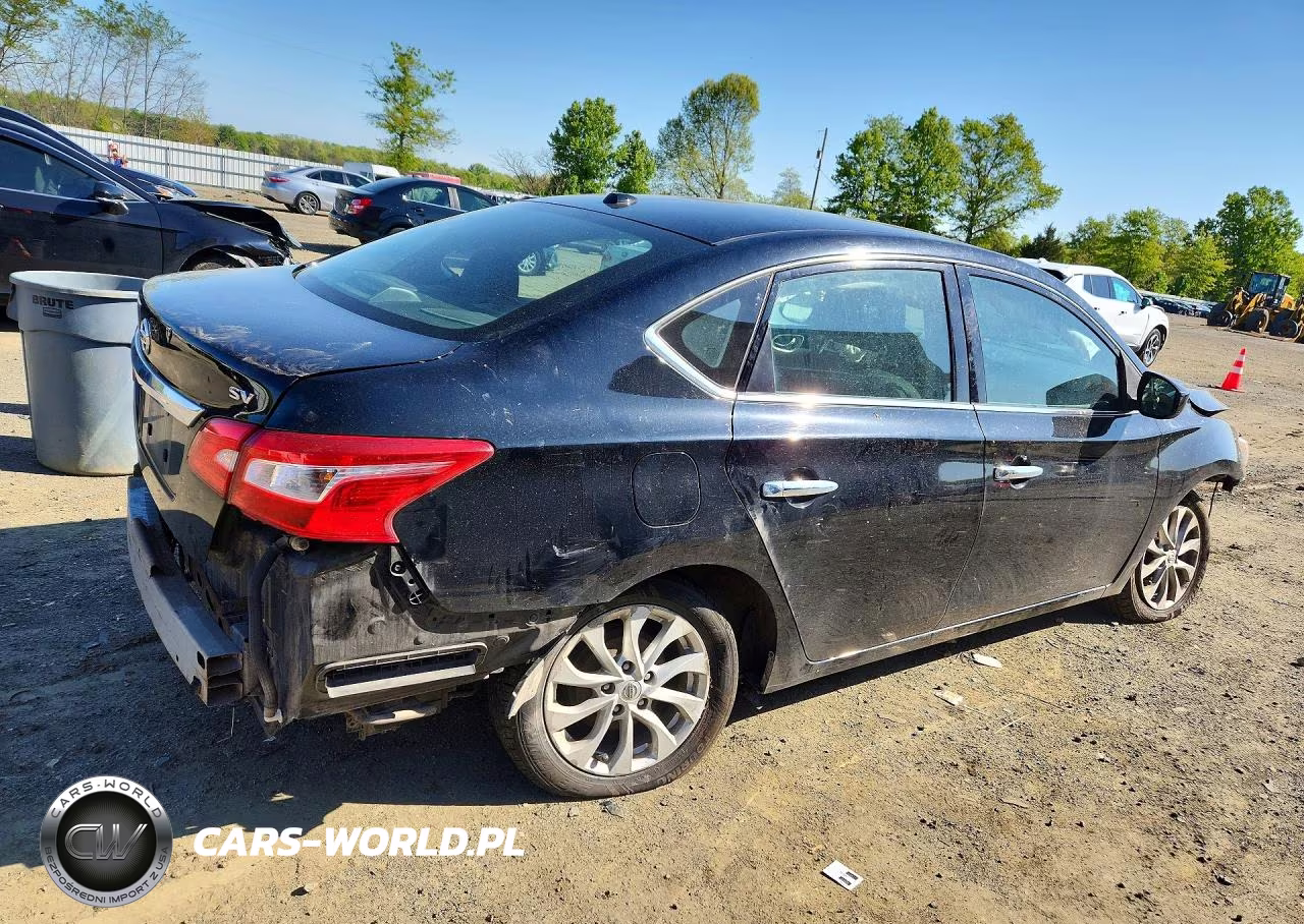 2019 Nissan Sentra Sv VIN:3N1AB7AP4KY271111 - 3