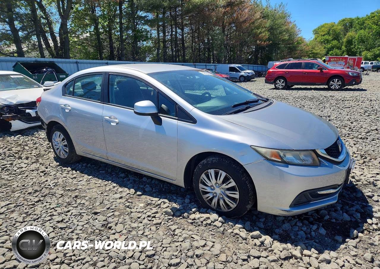 2013 Honda Civic Lx VIN:2HGFB2F55DH566838 - 4