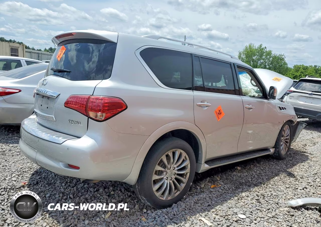 2016 Infiniti Qx80 VIN:JN8AZ2ND0G9800020 - 3