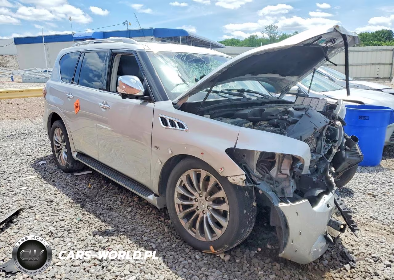 2016 Infiniti Qx80 VIN:JN8AZ2ND0G9800020 - 4