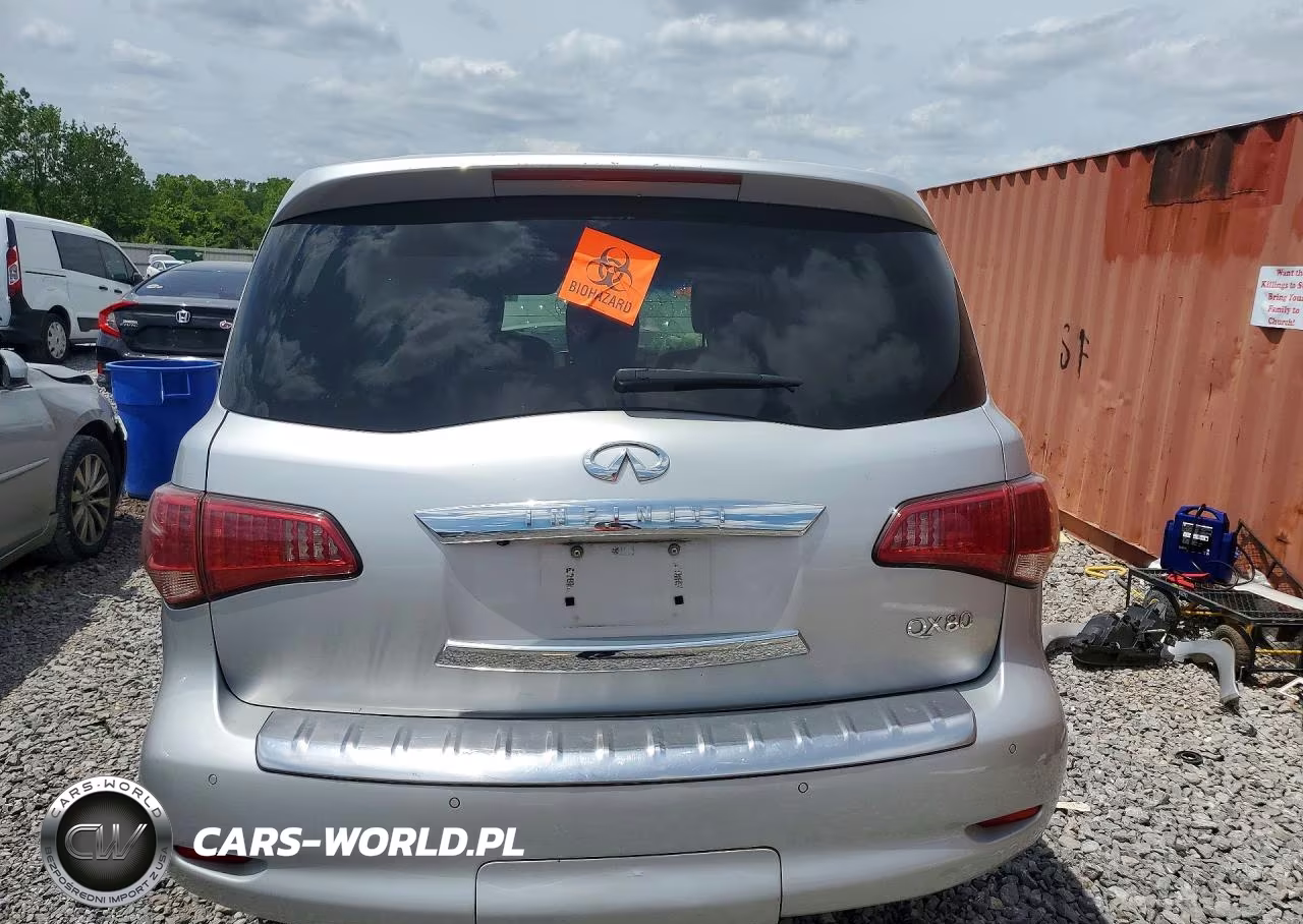 2016 Infiniti Qx80 VIN:JN8AZ2ND0G9800020 - 6