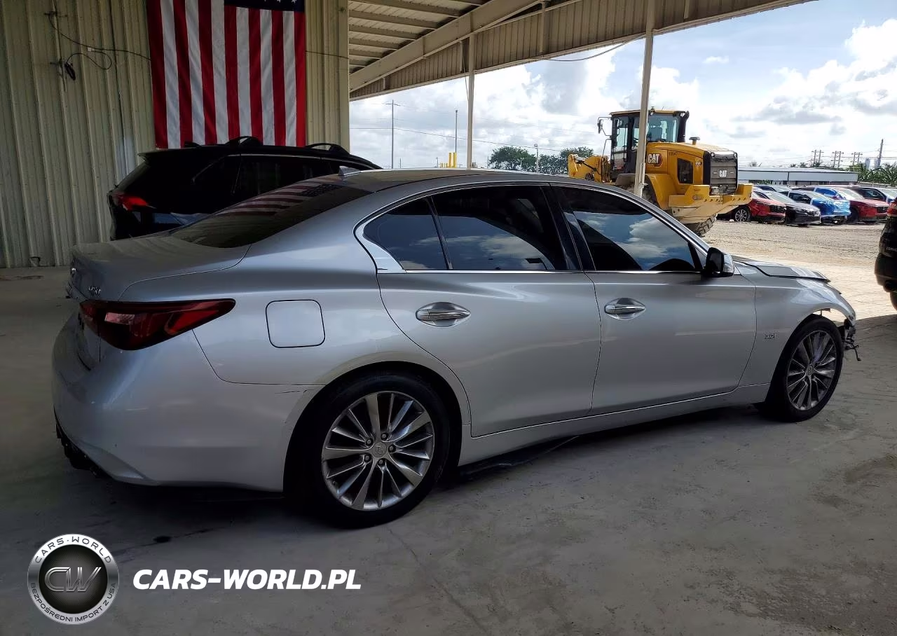 2018 Infiniti Q50 3.0T Luxe VIN:JN1EV7AP5JM590642 - 3