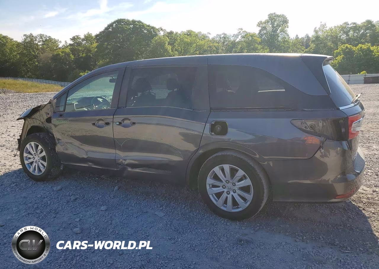 2018 Honda Odyssey Lx VIN:5FNRL6H29JB095829 - 2