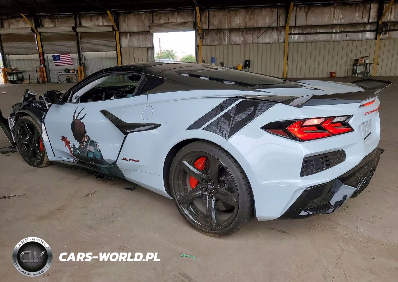 2023 Chevrolet Corvette Z06 3Lz VIN:1G1YF2D30P5601299 - 2