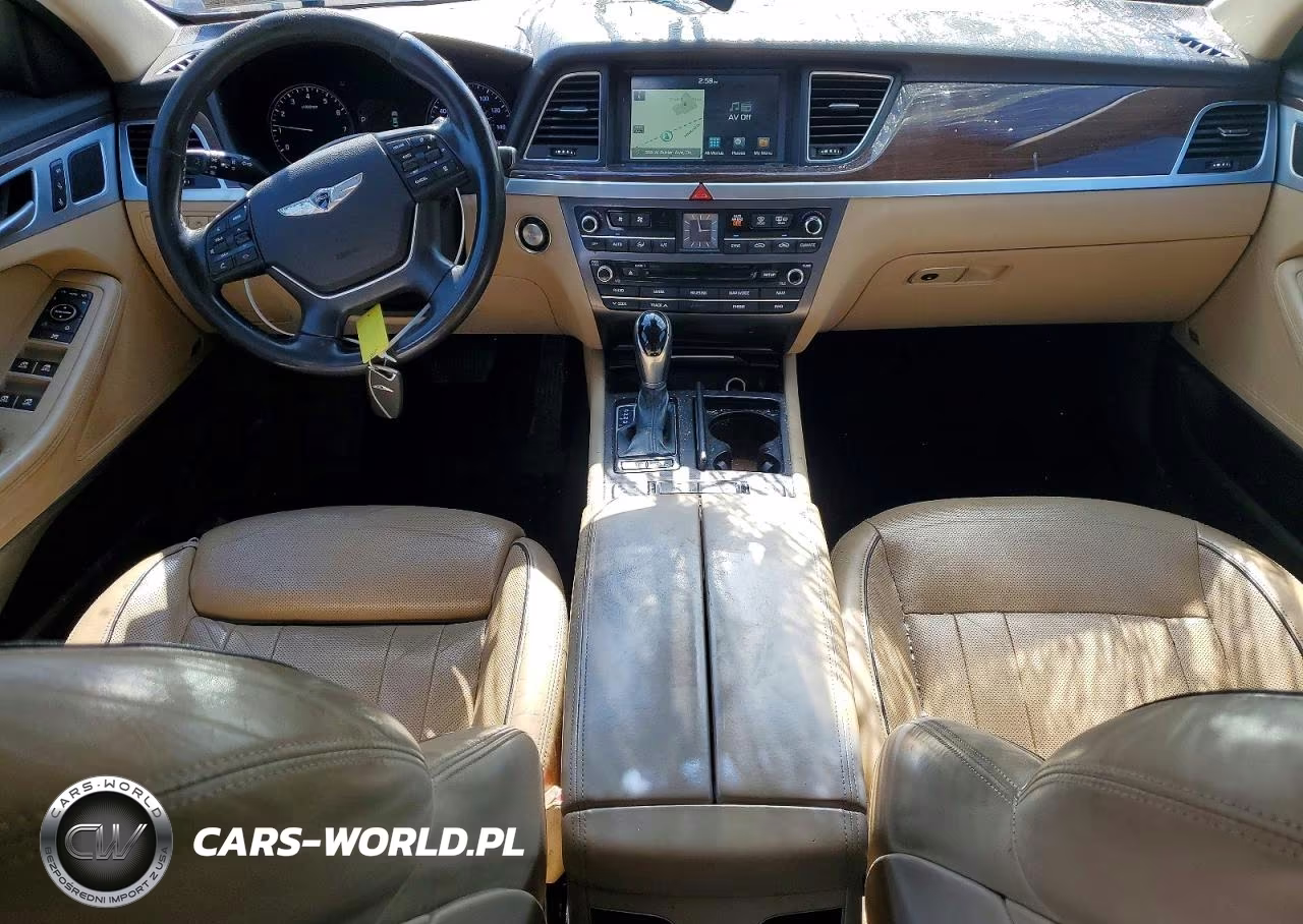 2016 Hyundai Genesis 3.8L VIN:KMHGN4JE9GU128401 - 8