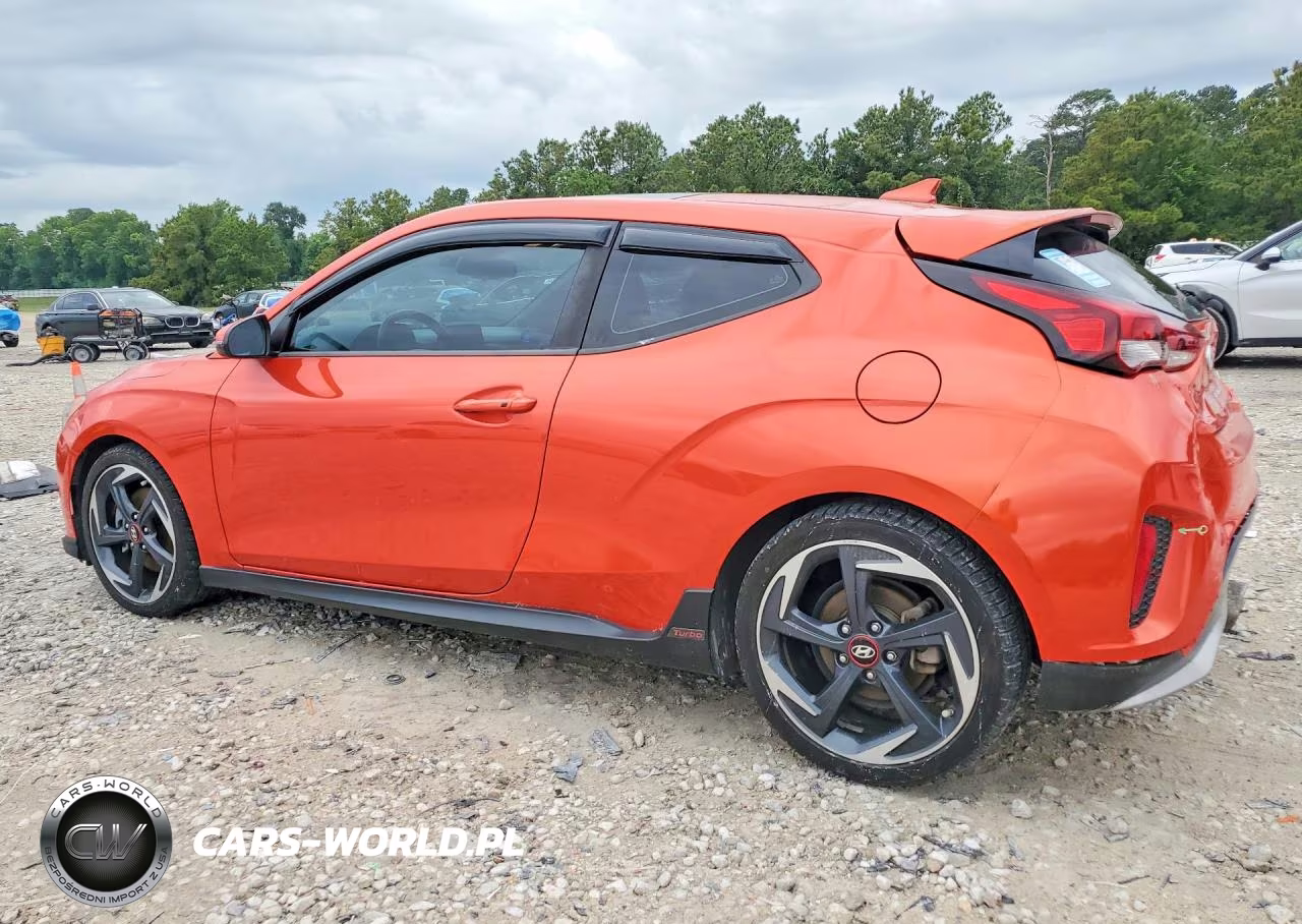 2019 Hyundai Veloster Turbo 1.6T VIN:KMHTH6ABXKU006095 - 2