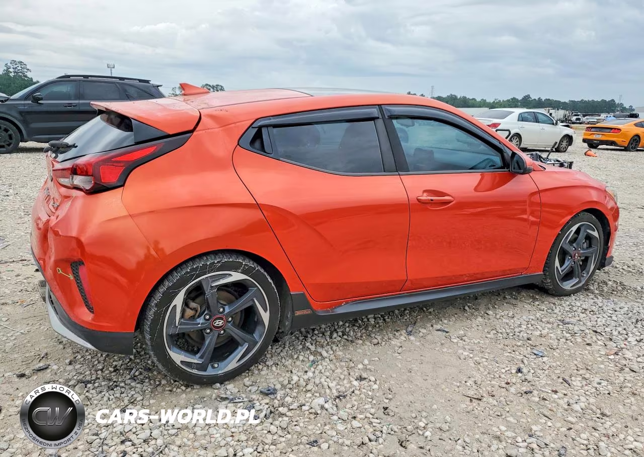 2019 Hyundai Veloster Turbo 1.6T VIN:KMHTH6ABXKU006095 - 3