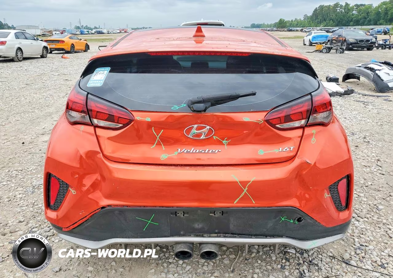 2019 Hyundai Veloster Turbo 1.6T VIN:KMHTH6ABXKU006095 - 6