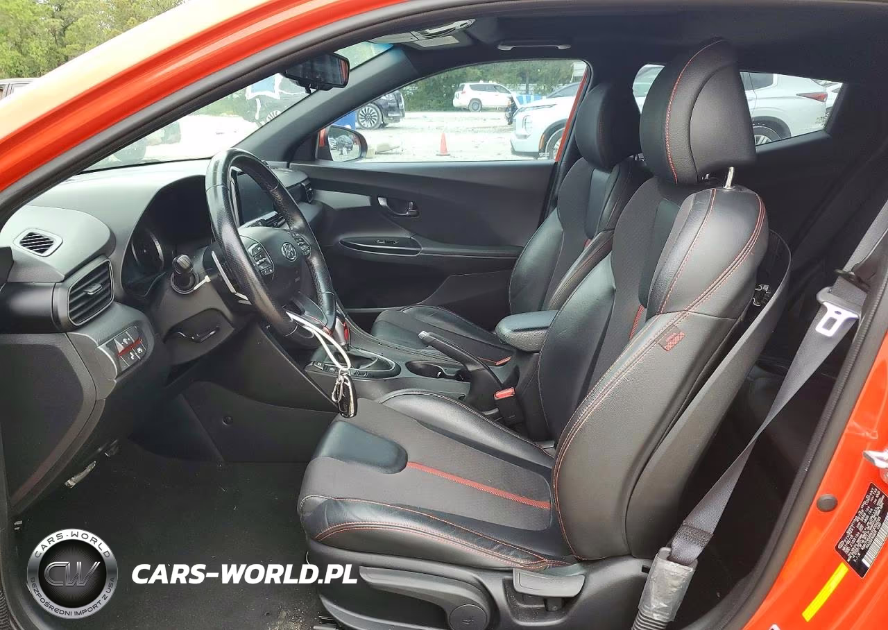 2019 Hyundai Veloster Turbo 1.6T VIN:KMHTH6ABXKU006095 - 7