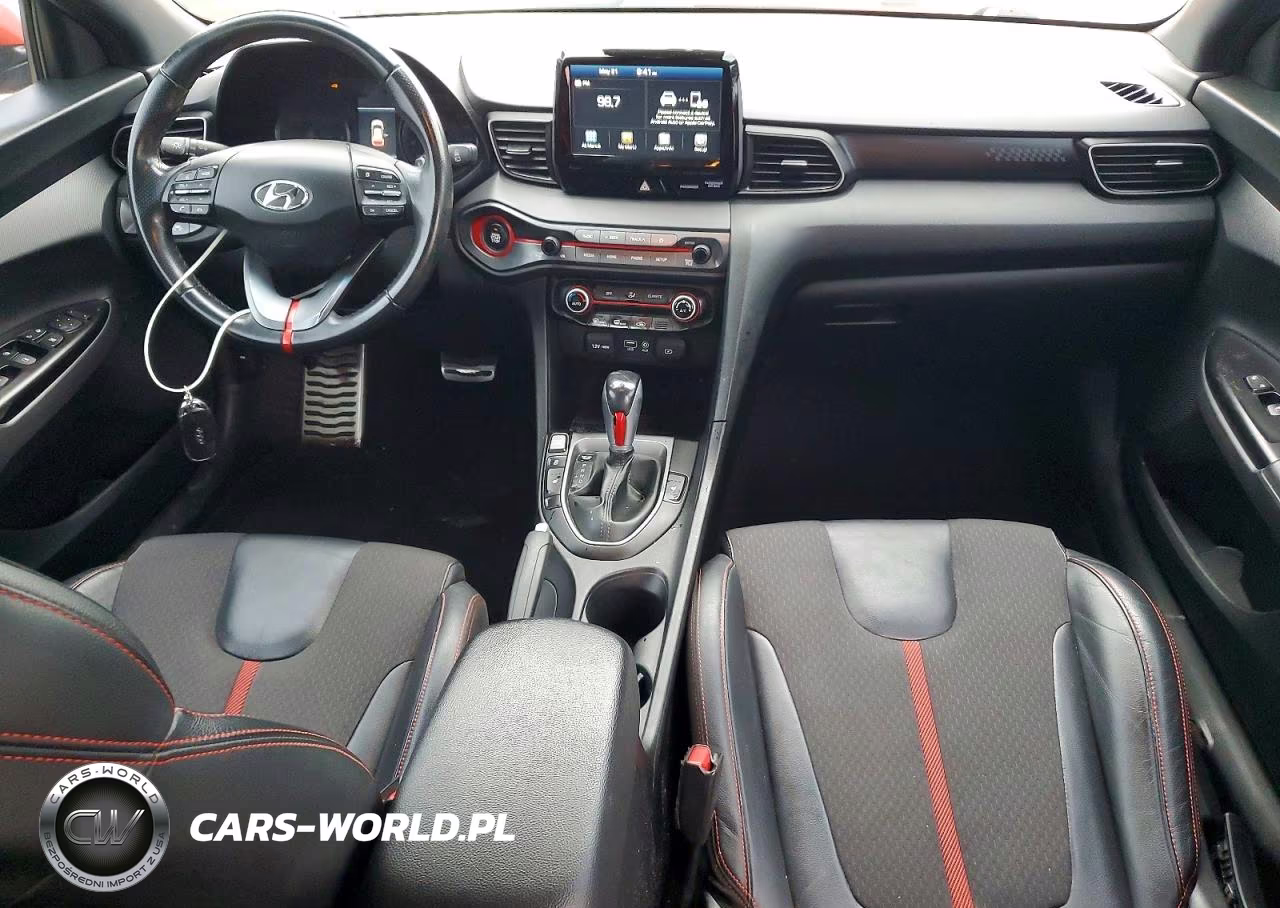 2019 Hyundai Veloster Turbo 1.6T VIN:KMHTH6ABXKU006095 - 8