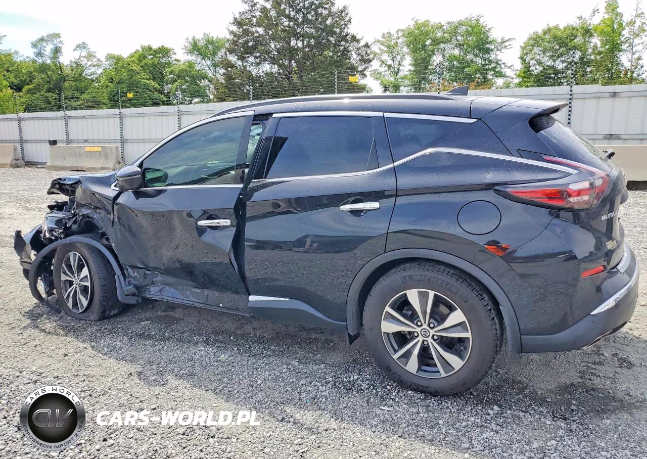 2022 Nissan Murano Sv VIN:5N1AZ2BS0NC122654 - 2
