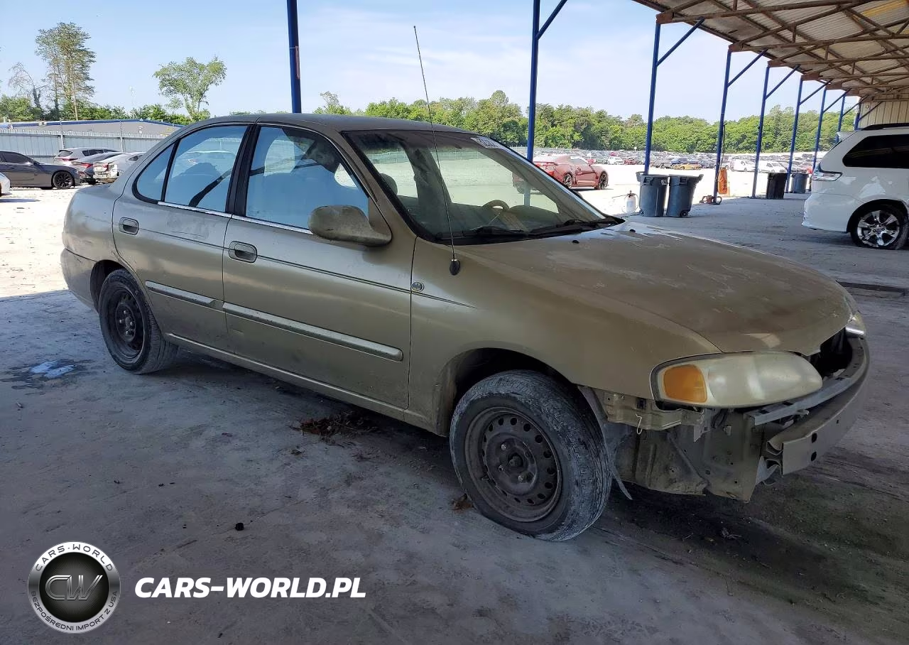2001 Nissan Sentra Xe VIN:3N1CB51D71L514554 - 4