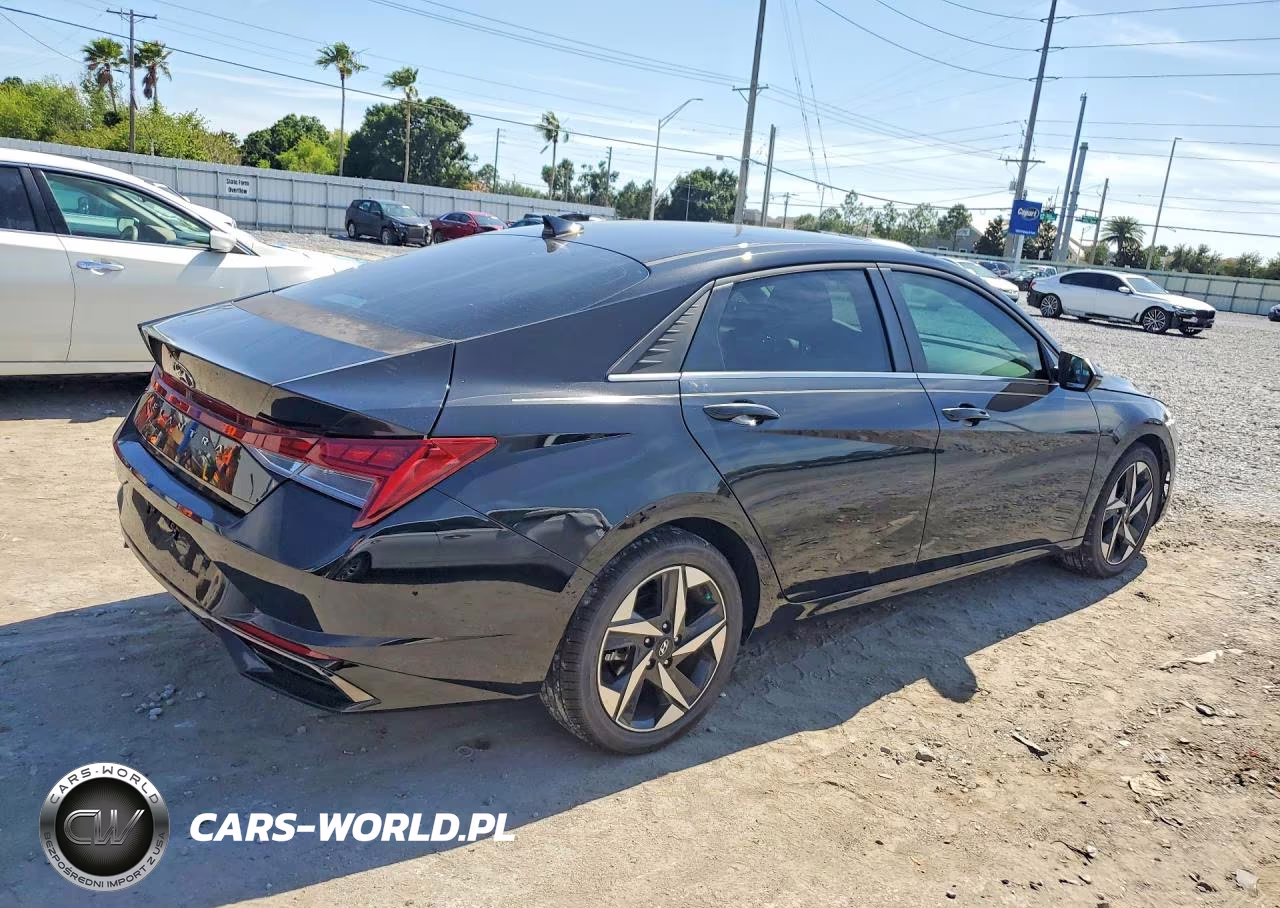 2022 Hyundai Elantra Sel VIN:KMHLN4AG5NU246491 - 3