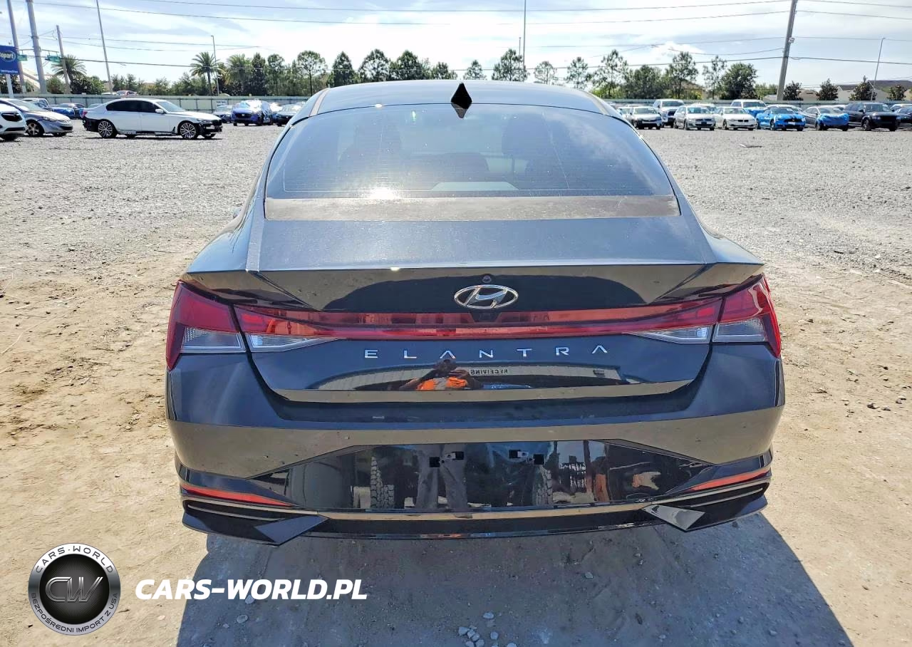 2022 Hyundai Elantra Sel VIN:KMHLN4AG5NU246491 - 6