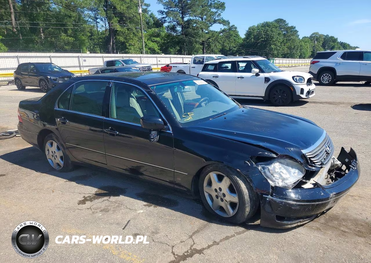 2005 Lexus Ls 430 VIN:JTHBN36F555002021 - 4