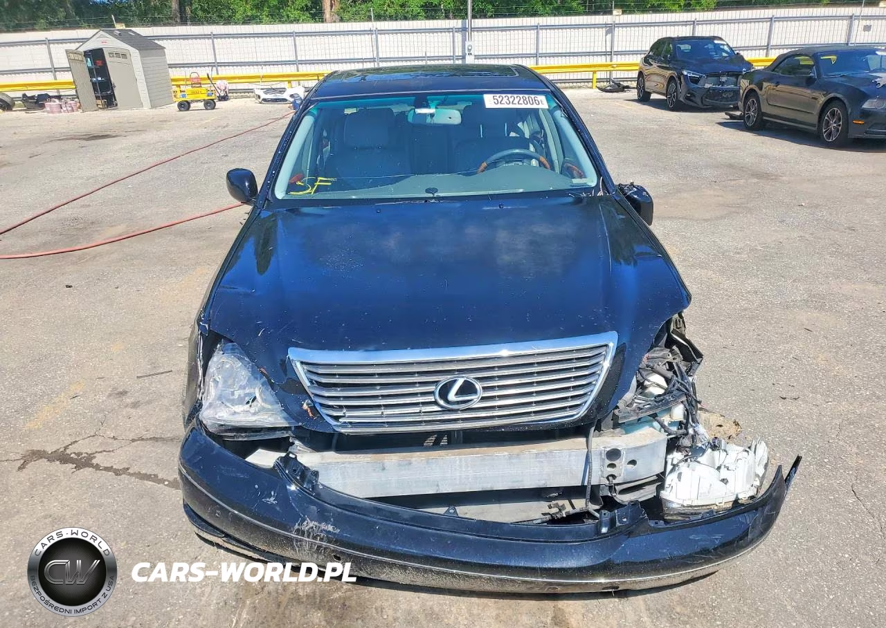 2005 Lexus Ls 430 VIN:JTHBN36F555002021 - 5
