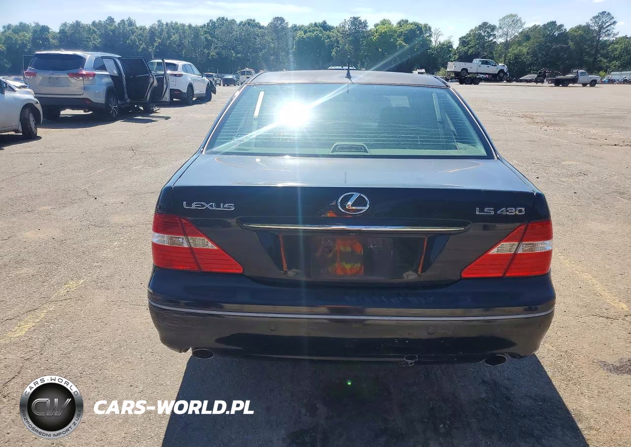 2005 Lexus Ls 430 VIN:JTHBN36F555002021 - 6