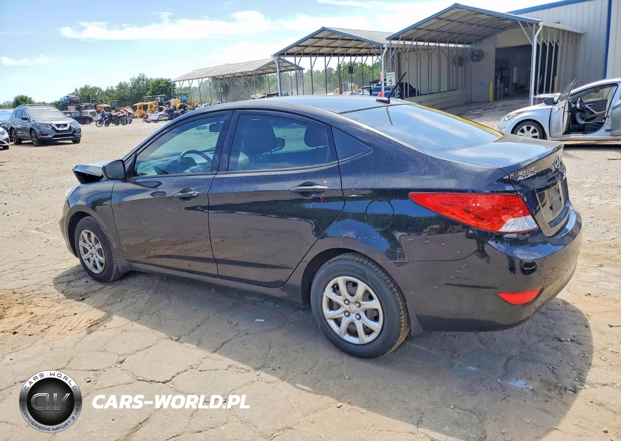 2013 Hyundai Accent Gls VIN:KMHCT4AE5DU565666 - 2